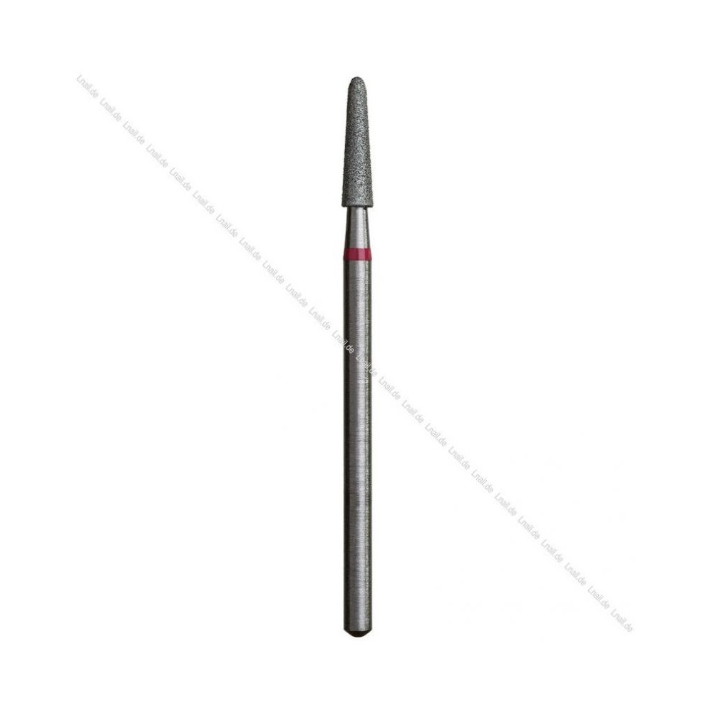 Diamond Bit Cone Ø2.5 mm Red Ring WL 10.0 mm