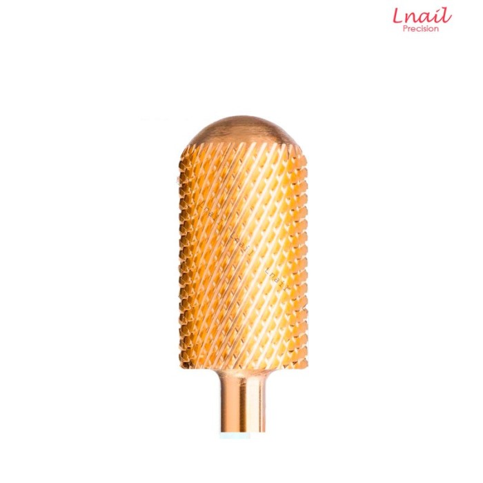 Fresa Cilindro 6.6mm Media Oro Corte Cruzado LT 12.7mm L/R