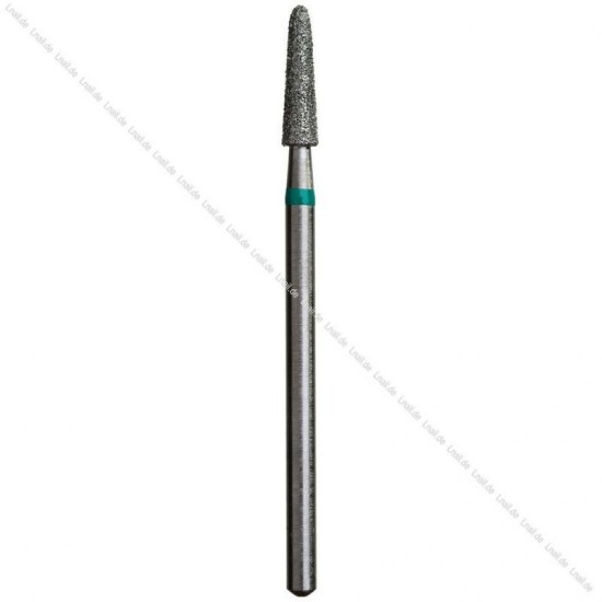 Fresa Diamante Cono Ø2,7 mm Anillo Verde LT 10,0 mm