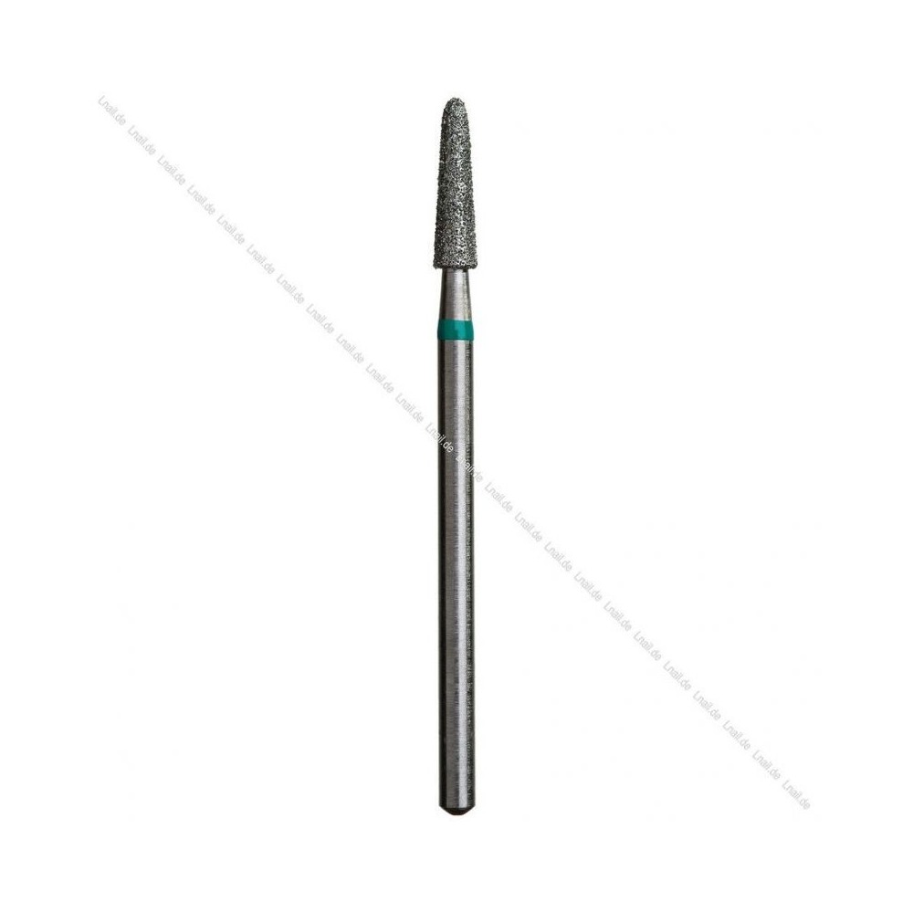 Diamond Bit Cone Ø2.7 mm Green Ring WL 10.0 mm