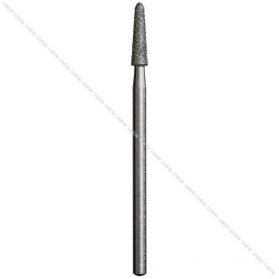 Diamond Bit Cone Ø2.7 mm Blue Ring WL 10.0 mm – Nail Drill Bit