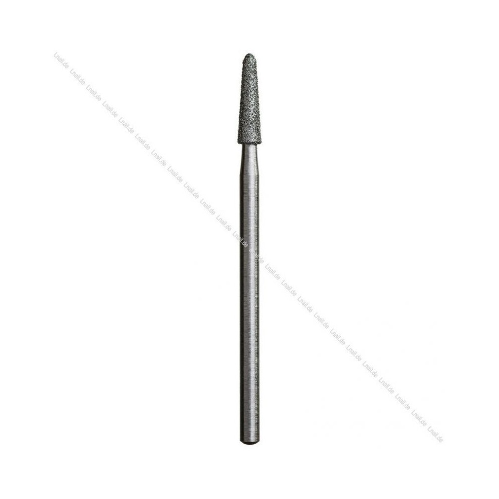 Diamond Bit Cone Ø2.7 mm Blue Ring WL 10.0 mm – Nail Drill Bit