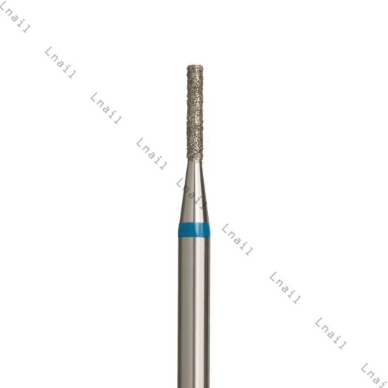 Fresa Diamante Cilindro Ø1,0 mm Anello Blu LL 6,0 mm