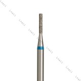 Diamond Bit Cylinder Ø1.0 mm Blue Ring WL 6.0 mm