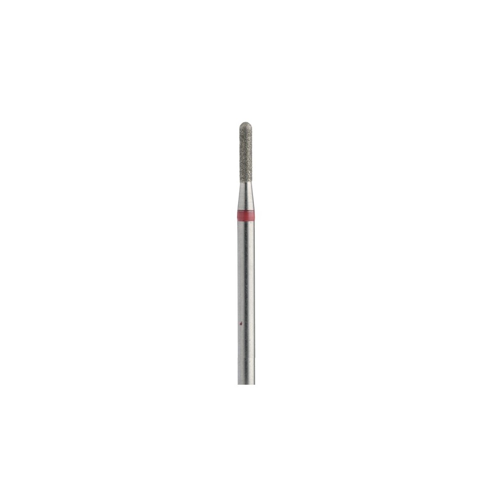 Diamond Bit Cylinder Ø2.1 mm Red Ring WL 8.0 mm