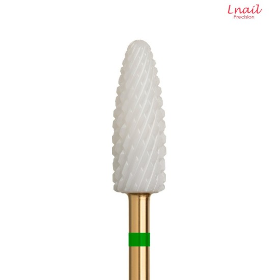 Fresa Cerámica Maíz 6.0mm Gruesa Corte Cruzado LT 16.0mm L/R