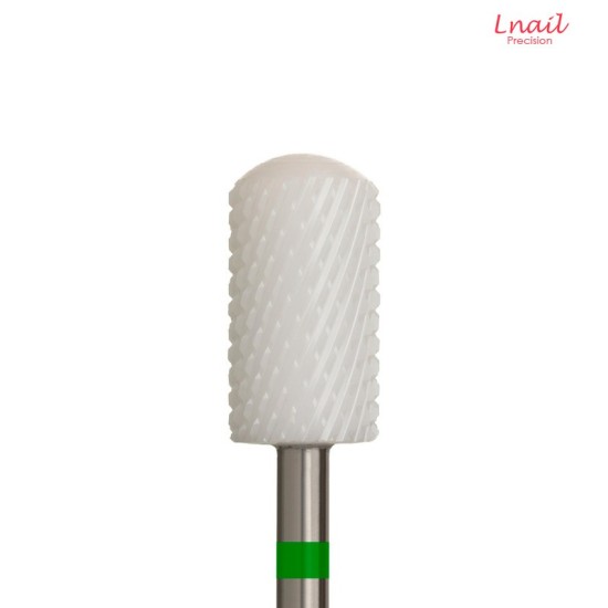 Fresa Ceramica Cilindro 6.6mm Grossa Taglio Incrociato LL 12.7mm L/R