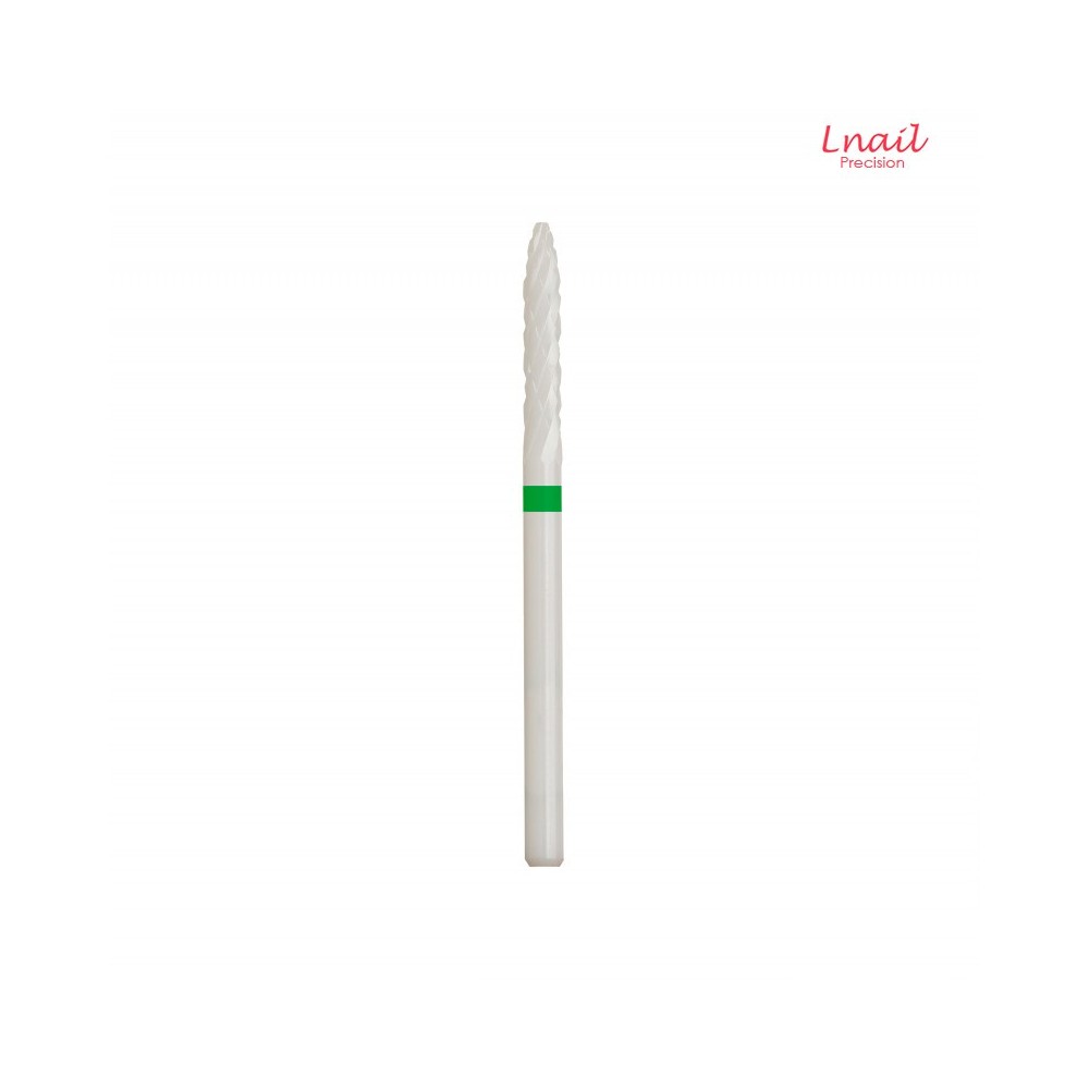 Ceramic Under Nail Bit 2.3mm Coarse Cross Cut WL 14.0mm