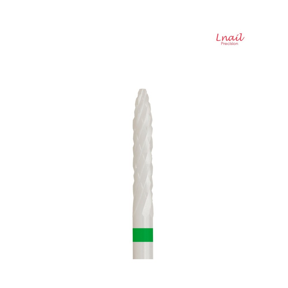 Ceramic Under Nail Bit 2.3mm Coarse Cross Cut WL 14.0mm