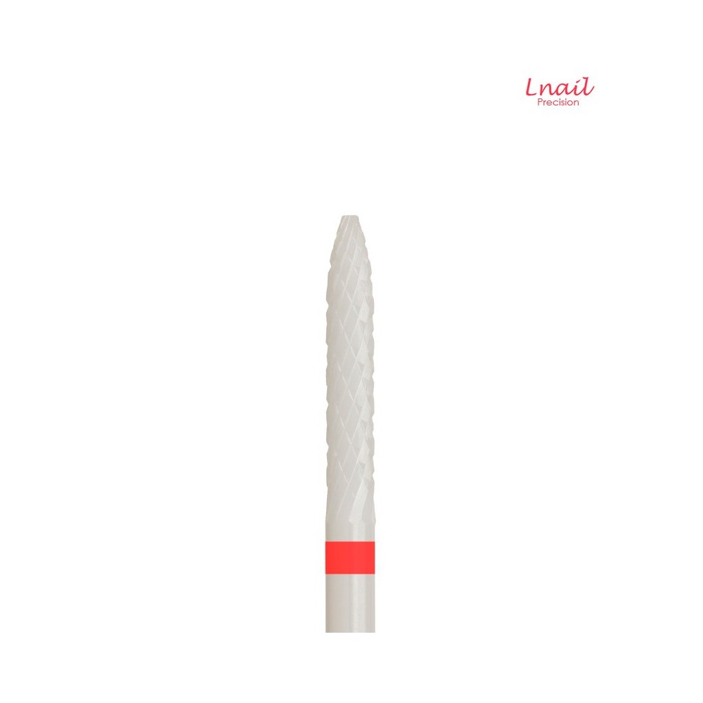 Fresa Bajo Uña 2.3mm Fina Corte Cruzado LT 14.0mm