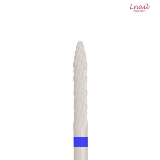 Ceramic Under Nail Bit 2.3mm Medium Cross Cut WL 14.0mm