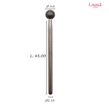 Diamantfräser Kugel Ø5,0 mm Roter Ring