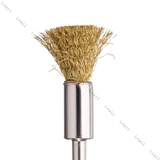 Spazzola pulente in ottone Ø8,0 mm per frese | Lnail