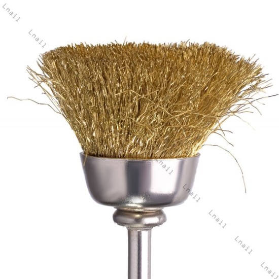 Spazzola pulente in ottone Ø18,0 mm per frese | Lnail