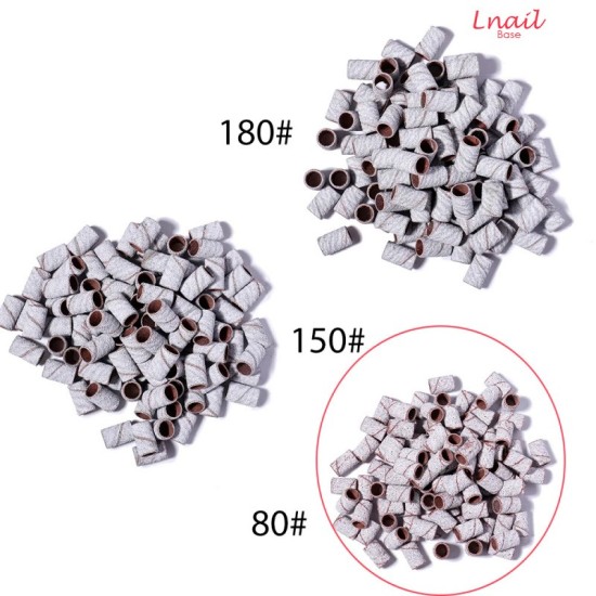 Sanding Bands 80# Zebra Ø7.0mm 50 pcs | Lnail