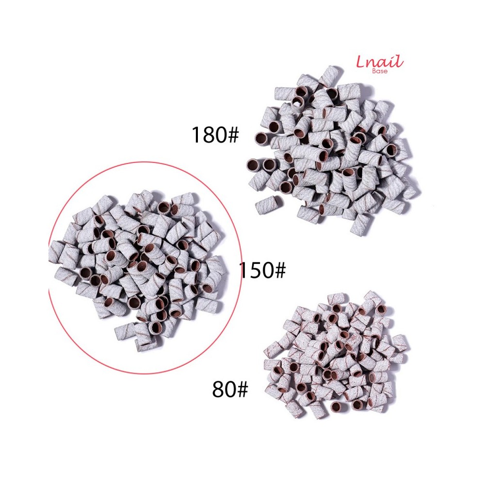 Bandas abrasivas 150# Zebra Ø7,0mm 50 uds | Lnail