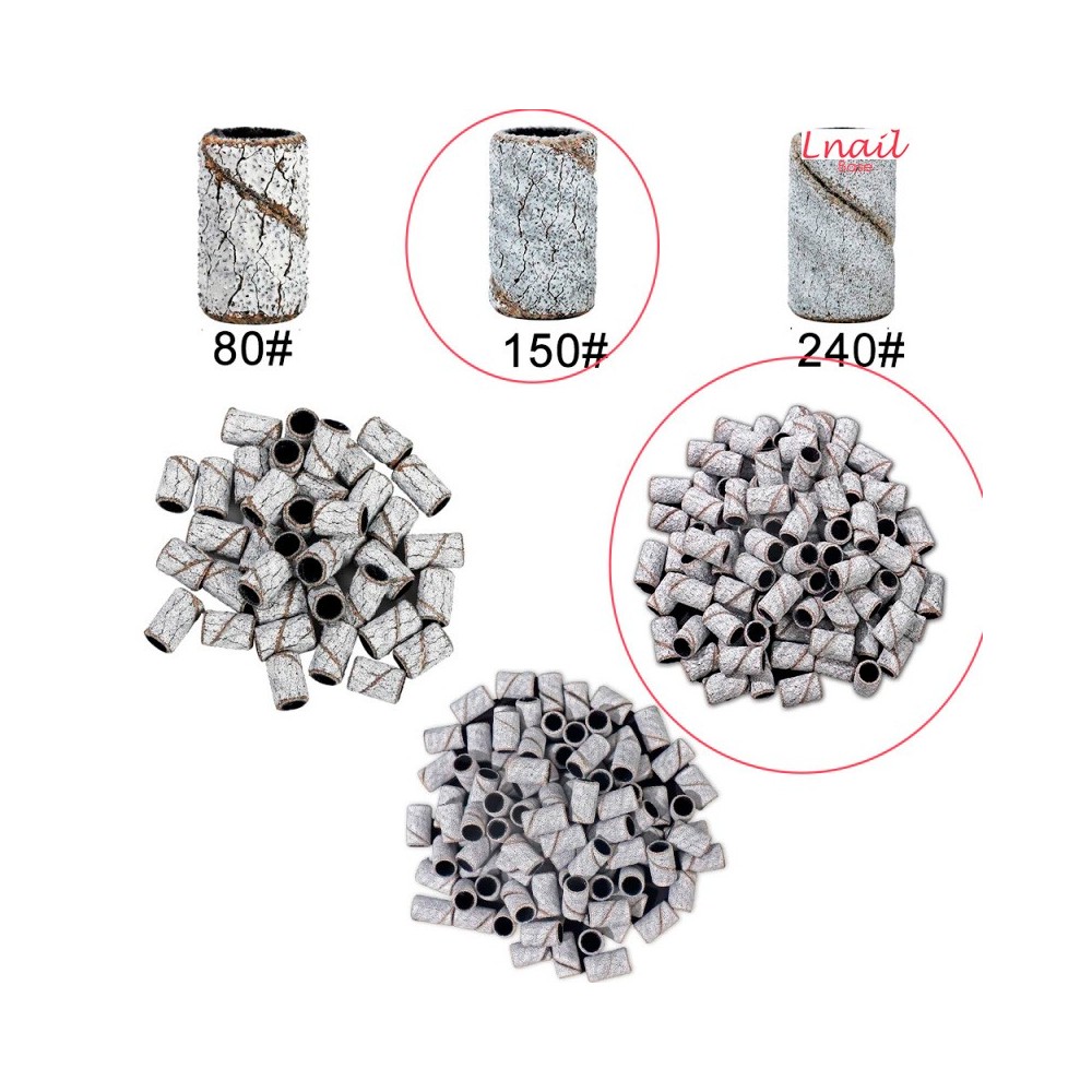 Bande abrasive 150# Zebra Ø7,0mm 50 pz | Lnail