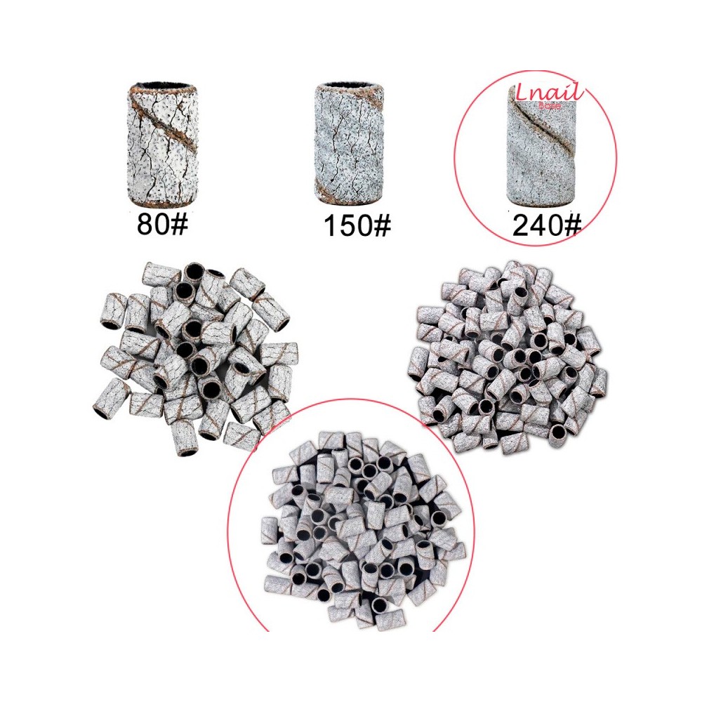 Bande abrasive 240# Zebra Ø7,0mm 50 pz | Lnail